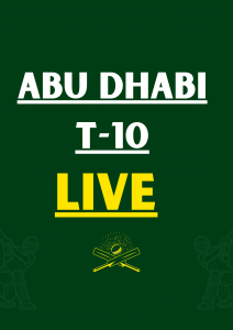 T10 league live streaming