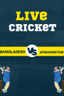 Bangladesh vs Afghanistan Live 2024