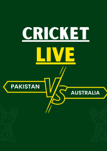 Pakistan vs Australia live streaming channel